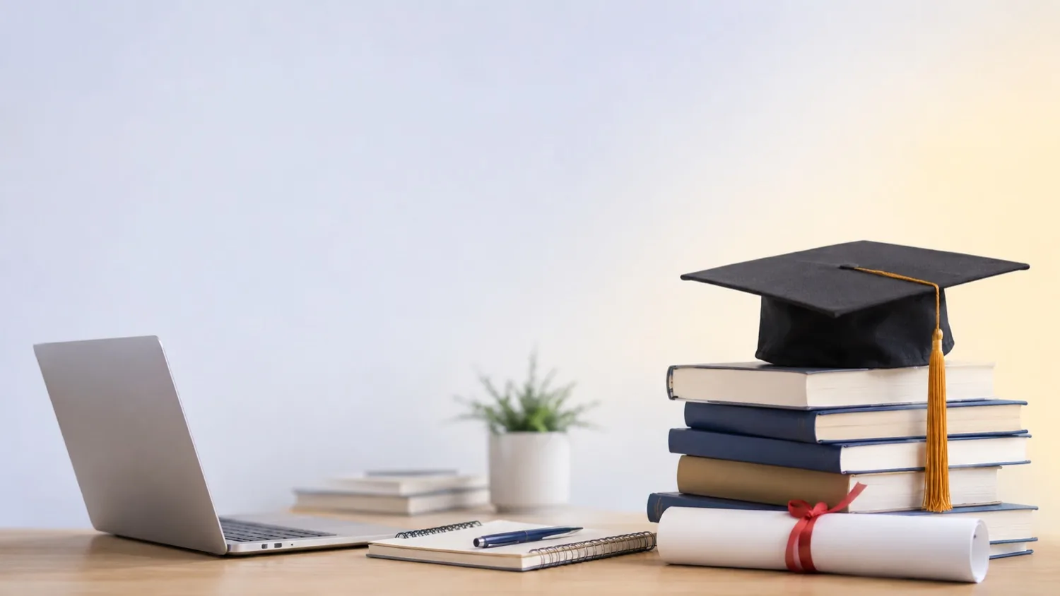 A student working through their degree alongside their job